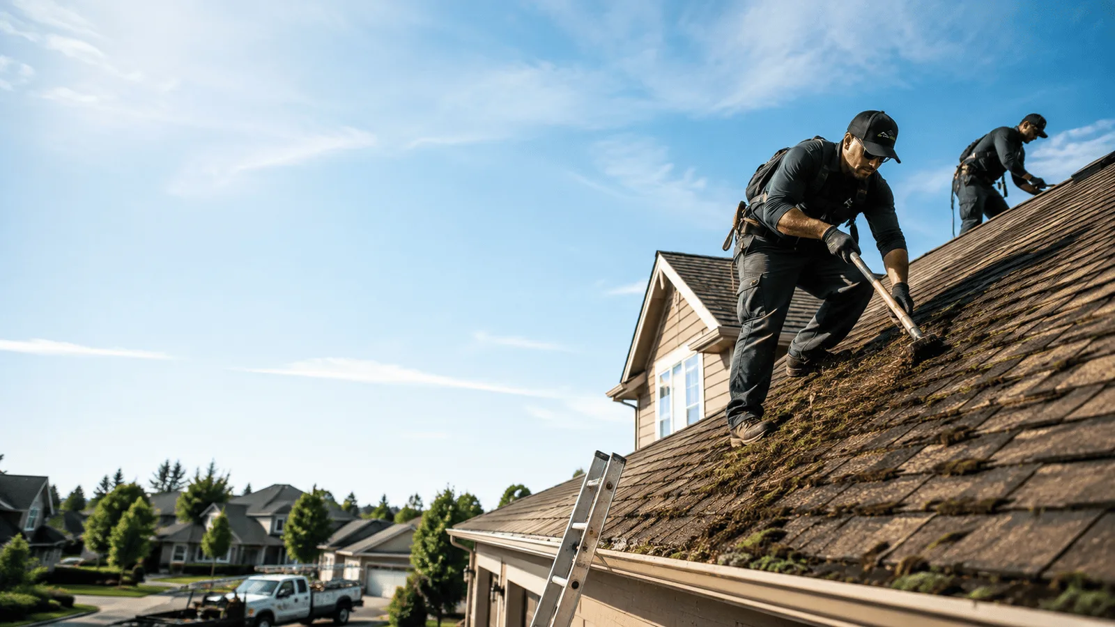 Roof Moss Removal in Nichols, WI near me